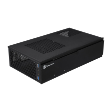 Silverstone Milo Series ML06 HTPC Számítógépház - Fekete (SST-ML06B) számítógép ház