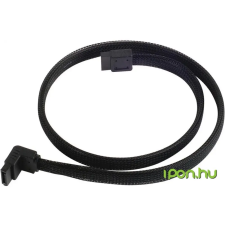 Silverstone SATA Összekötő Fekete 50cm SST-CP08 kábel és adapter