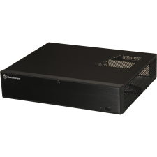 Silverstone SST-ML03B Milo HTPC Számítógépház - Fekete (SST-ML03B USB 3.0) számítógép ház