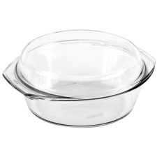 Simax KAVALIERGLASS Kerek tepsi 2,5 l + fedél 1,25 l edény