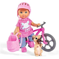 Simba Evička kerékpárral baba