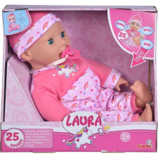 Simba Laura beszélő, kacagó baba - 38 cm játékfigura