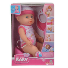 Simba New born pisilős baba kiegészítőkkel - Simba Toys baba