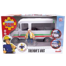 Simba Sam, a tűzoltó: trevor és a busz játékszett autópálya és játékautó