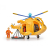 Simba Sam a tűzoltó: Wallaby 2 helikopter Tom figurával (109251002038)