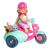 Simba Toys Evi Love játékbaba oldalkocsis motorral és állatokkal