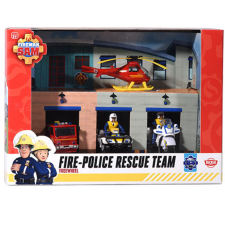 Simba Toys Sam a tűzoltó: Fire Rescue Team játékszett - Simba Toys autópálya és játékautó