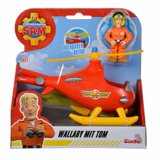 Simba Toys Sam a tűzoltó: Wallaby helikopter Tom figurával – Simba Toys akciófigura