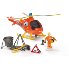 Simba Toys Sam a tűzoltó - Wallaby mentőhelikopter Tom figurával (109252510038) játékfigura