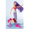 Simba Toys Steffi Love - Lila hajú sellőbaba ikrekkel (105734162)