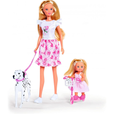 Simba Toys Steffi Love - Steffi barbie baba Evi babával és dalmata kutyával baba