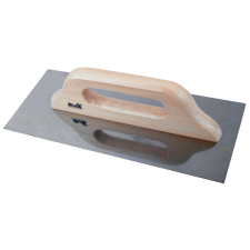 Simító EvoTools fa nyéllel, hossza 280 mm, szélessége 130 mm kőműves és burkoló szerszám