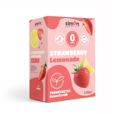 Simon gyümölcs zero lemonade strawberry 3000 ml üdítő, ásványviz, gyümölcslé