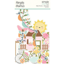 Simple Stories Kivágatok - Simple Pages Pieces - Fresh Air (1 csomag) matrica