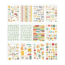 Simple Stories Matrica , Sticker Book / Simple Stories Full Bloom (12 ív) matrica