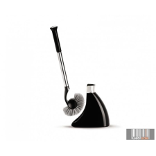 SimpleHuman BT1084 rozsdamentes wc kefe, cserélhető fejjel (fekete) fürdőkellék