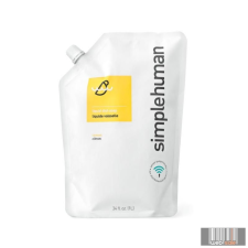 SimpleHuman CT1002EF citromos folyékony mosogatószer utántöltő zacskó (1 liter) tisztító- és takarítószer, higiénia