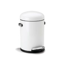 SimpleHuman Fürdőszobai szemetes, 4.5 literes, pedálos, fehér, CW1295CB szemetes