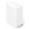  Simplehuman Keskeny pedálos szemetes, 5 l, fehér acél (838810025995 )
