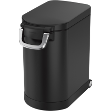 SimpleHuman Száraz takarmánytároló biztonságizárral, 25 l, matt fekete, 25 l kutyafelszerelés