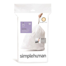 SimpleHuman Typ Q 50-65 l, összehúzható, 20 db tisztító- és takarítószer, higiénia