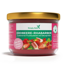Simply Keto Hozzáadott cukormentes epres-rebarbarás lekvár 230g diabetikus termék