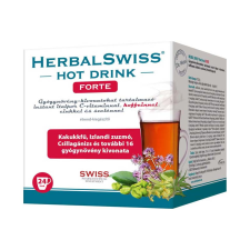 Simply You Hungary Kft. Herbal Swiss Hot Drink Forte italpor 24x vitamin és táplálékkiegészítő