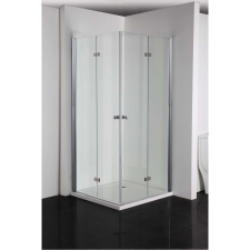 SIMPLYFLEX zuhanyfülke csuklóajtó 90 cm kád, zuhanykabin