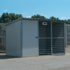 SINB COMBINO Kutya kennel, 3x2m alapterület, padozat nélkül szállítóbox, fekhely kutyáknak