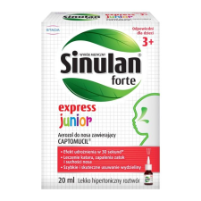  Sinulan Express Forte Junior Nasal Spray, 20ml gyógyhatású készítmény