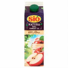 Sio-Eckes Kft. Sió Natura 100% szűrt almalé 1 l üdítő, ásványviz, gyümölcslé