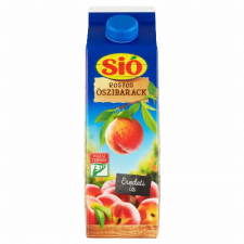 Sio-Eckes Kft. Sió rostos őszibarack ital 1 l üdítő, ásványviz, gyümölcslé