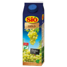 SIÓ GYÜMÖLCSITAL SZŐLŐ 12% 1L üdítő, ásványviz, gyümölcslé