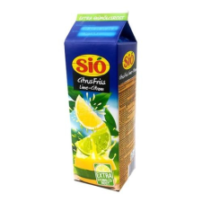 Sió Gyümölcslé SIÓ 1L CitrusFriss lime-citrom üdítő, ásványviz, gyümölcslé