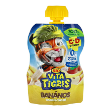  SIÓ VITATIGRIS GYÜM.PÜRÉ BANÁN 100% 90G üdítő, ásványviz, gyümölcslé