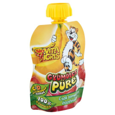  SIO Vitatigris GyümPüré Banán 100% 90g üdítő, ásványviz, gyümölcslé