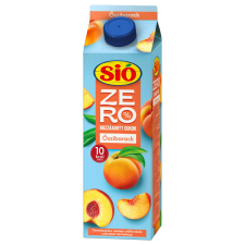 Sió Zero rostos Őszbarack gyümölcsital 20% - 1 liter üdítő, ásványviz, gyümölcslé