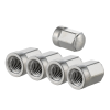 SIP Style Anyacsavar készlet 1K, M8x1,25 mm, hatszögletű, 10.9, acél, krómozott, AF 12mm, magasság 19.0mm SIP Style  Motor alkatrészek Csavarok és alkatrészek