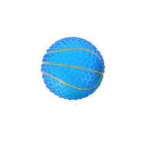  Sípolós Kutyajáték labda 7,5 cm kék színben játék kutyáknak