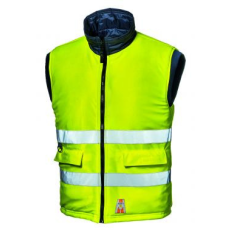 SIR SAFETY SYSTEM Capricorno 2in1 mellény - kék/ hi-vis sárga (kék/sárga, XL)