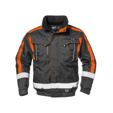 SIR SAFETY SYSTEM Contender 4 in 1 Téli Dzseki (szürke/narancs, XL)