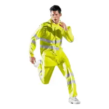 SIR SAFETY SYSTEM GLAMOUR jól láthatósági esőkabát (3XL) láthatósági ruházat