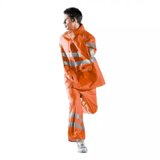 SIR SAFETY SYSTEM Glamour Jól láthatósági esőkabát (narancs, XXL)