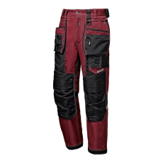 SIR SAFETY SYSTEM Heavy munkanadrág Canvas (bordó, XXXL)