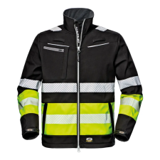 SIR SAFETY SYSTEM hi-vis contrast softshell felső (xl) sir safety munkavédelmi ruházat munkaruha