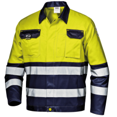 SIR SAFETY SYSTEM Mistral Jól láthatósági dzseki (sárga/kék, 56)