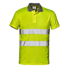 SIR SAFETY SYSTEM mistral jól láthatósági galléros póló (3xL) sir safety munkavédelmi ruházat