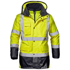 SIR SAFETY SYSTEM Motorway Split jól láthatósági 4in1 kabát (5XL) láthatósági ruházat