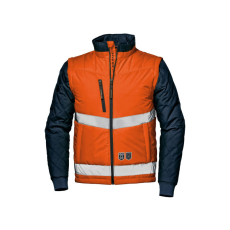 SIR SAFETY SYSTEM Sir Safety Sytem Driver Jól láthatósági pilótadzseki (narancs, XXL)