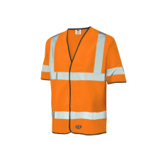SIR SAFETY SYSTEM Space Jól láthatósági rövid ujjú mellény (narancs, 3XL)